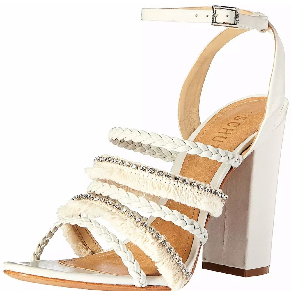 NWOT Schutz White Sandal